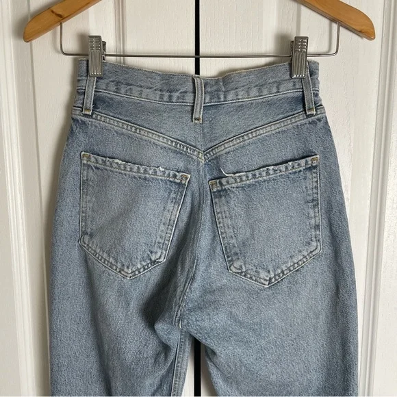 Vintage 90s AGOLDE Pinch Waist Straight Leg Jeans Womens 24” Waist *See Listing* - Picture 8 of 16
